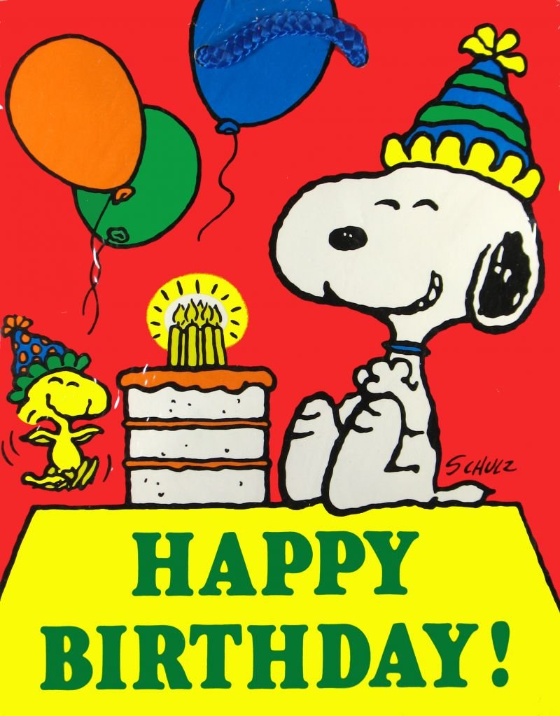 Detail Snoopy Happy Birthday Pics Nomer 3