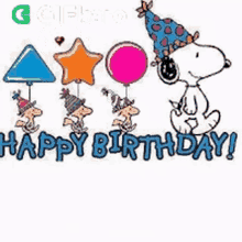 Detail Snoopy Happy Birthday Pics Nomer 22