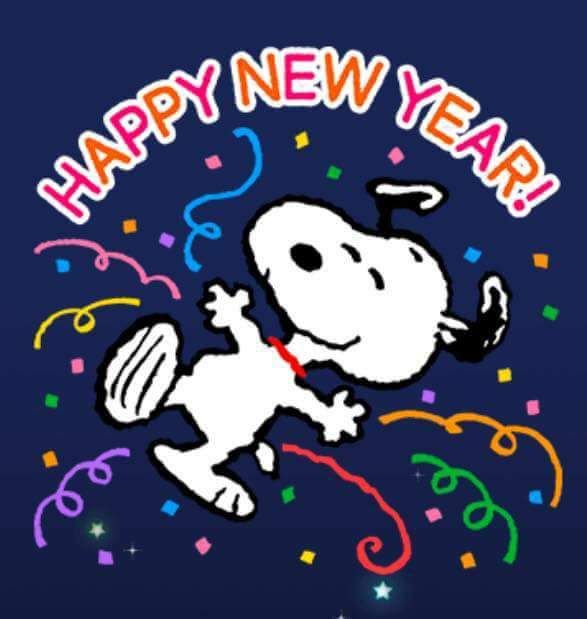 Detail Snoopy Happy New Year Clipart Nomer 6