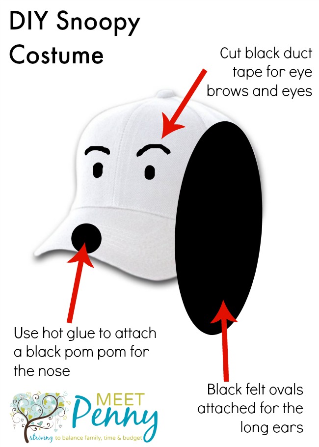 Detail Snoopy Hat With Ears Nomer 15