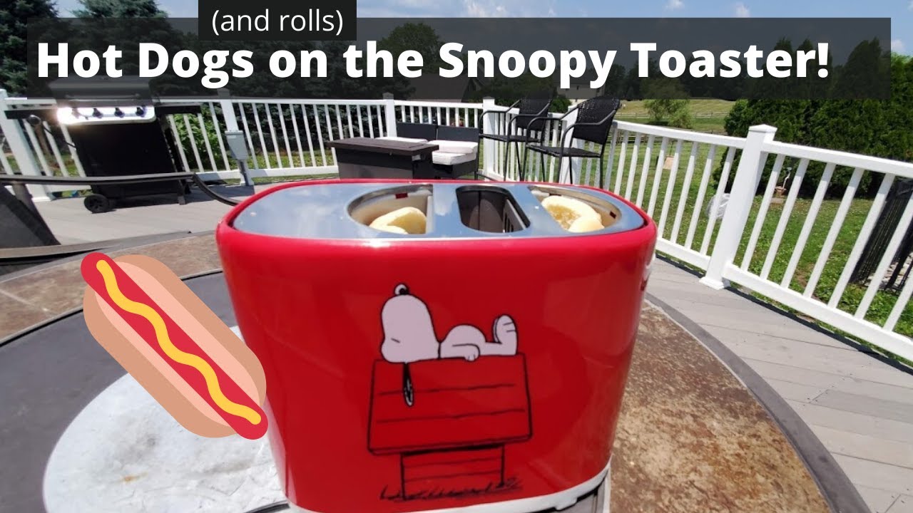 Detail Snoopy Hot Dog Toaster Nomer 14