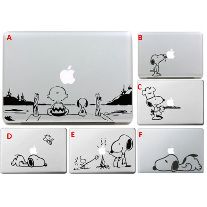 Detail Snoopy Laptop Sticker Nomer 12