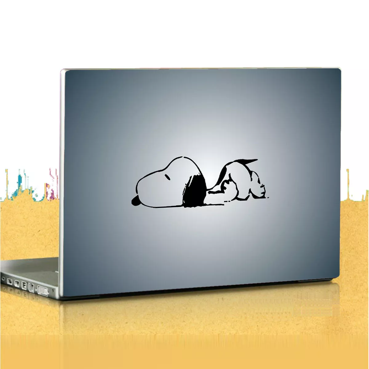 Detail Snoopy Laptop Sticker Nomer 24