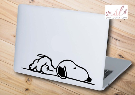 Detail Snoopy Laptop Sticker Nomer 26