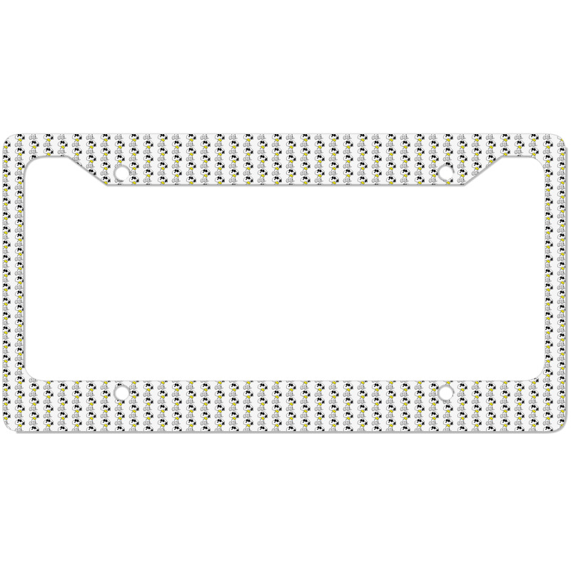 Detail Snoopy License Plate Frame Nomer 20