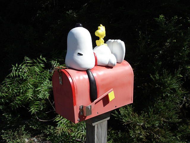 Snoopy Mailbox - KibrisPDR