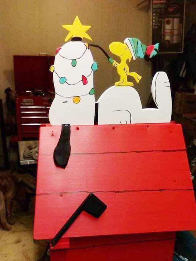 Detail Snoopy Mailbox Nomer 4