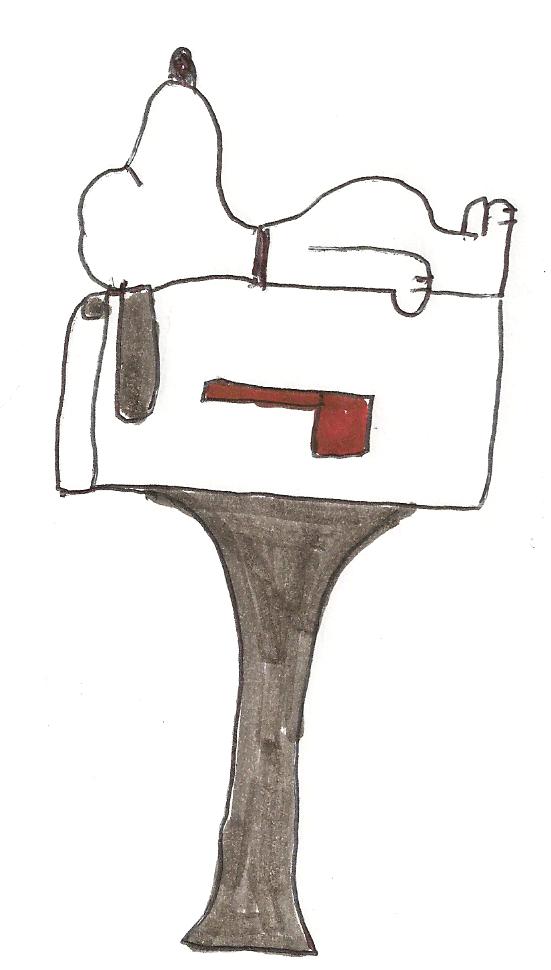 Detail Snoopy Mailbox Nomer 51