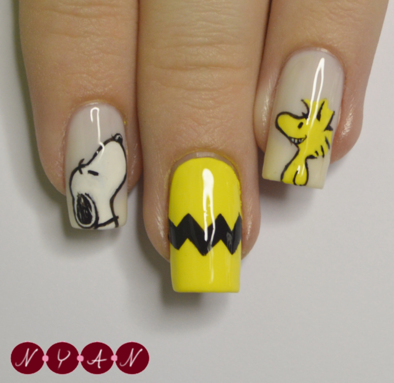 Detail Snoopy Nail Designs Nomer 22