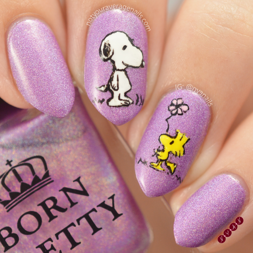 Detail Snoopy Nail Designs Nomer 44