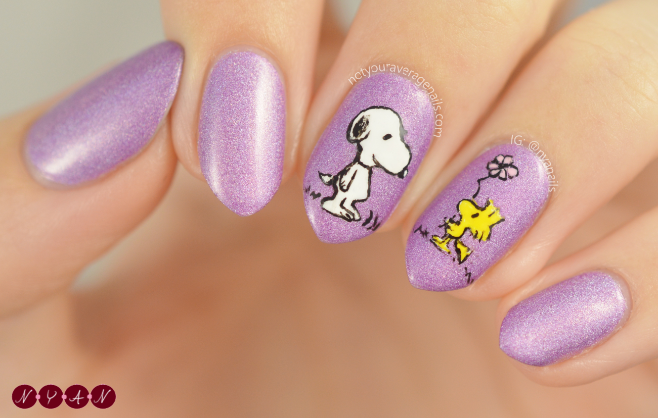 Detail Snoopy Nails Nomer 36