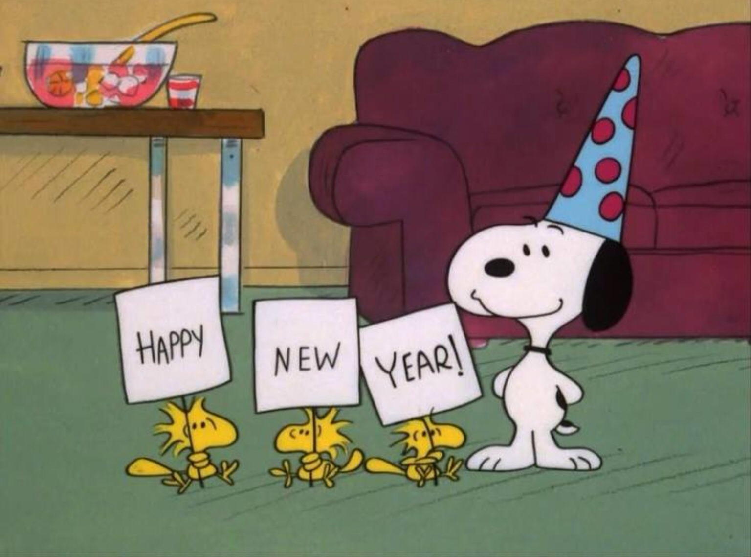 Detail Snoopy New Year Clipart Nomer 19
