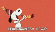 Detail Snoopy New Year Clipart Nomer 25
