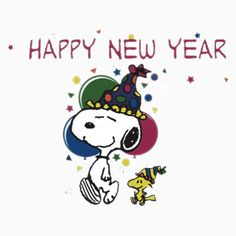 Detail Snoopy New Year Clipart Nomer 10