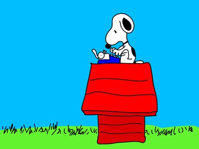 Detail Snoopy On His Doghouse Pictures Nomer 3