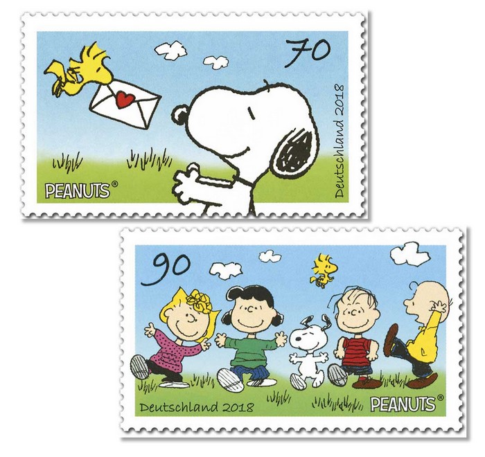 Detail Snoopy Postage Stamp Nomer 12
