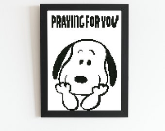 Detail Snoopy Praying Nomer 37