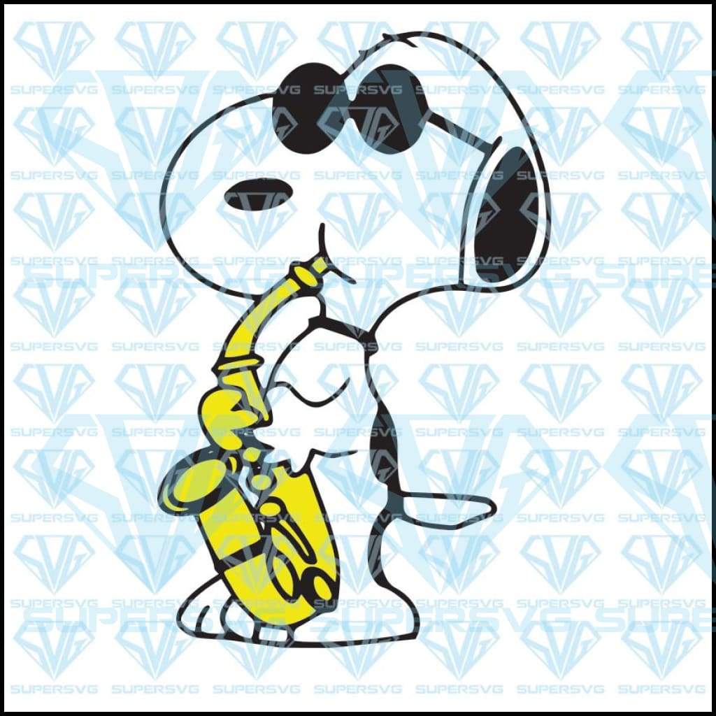 Detail Snoopy Saxophone Nomer 47