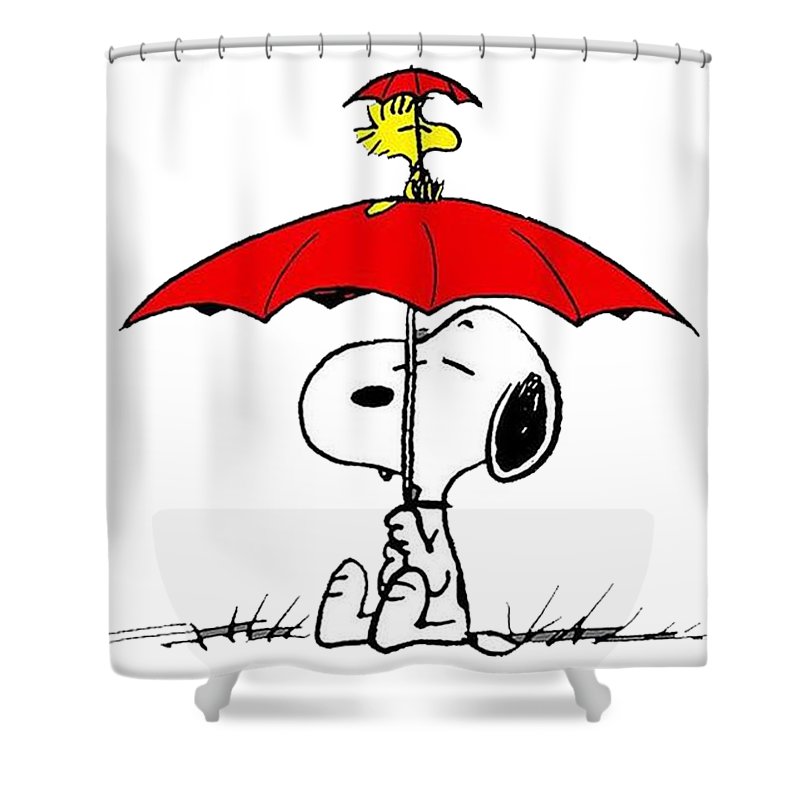 Detail Snoopy Shower Curtains Nomer 14