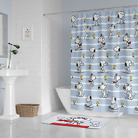 Detail Snoopy Shower Curtains Nomer 20