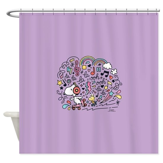 Detail Snoopy Shower Curtains Nomer 27