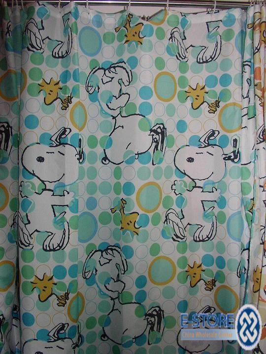 Detail Snoopy Shower Curtains Nomer 9