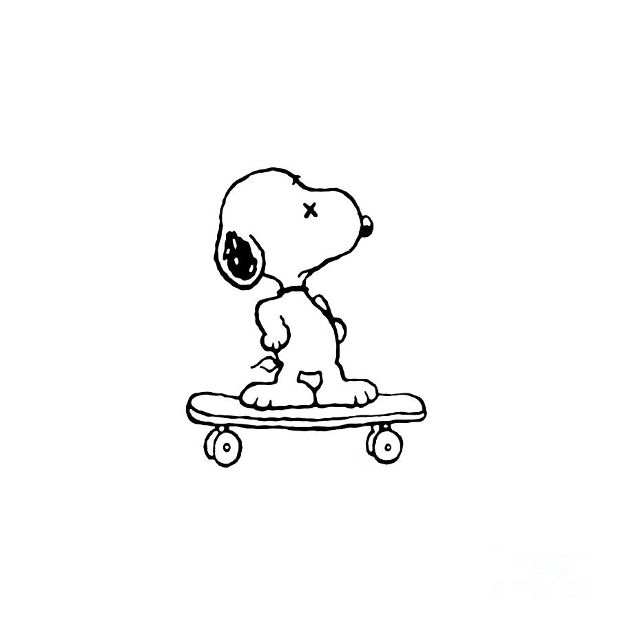 Snoopy Skateboard - KibrisPDR