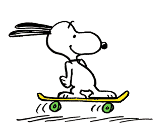 Detail Snoopy Skateboard Nomer 18