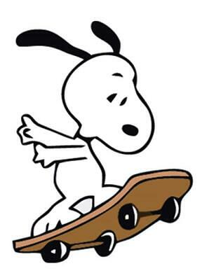 Detail Snoopy Skateboard Nomer 27