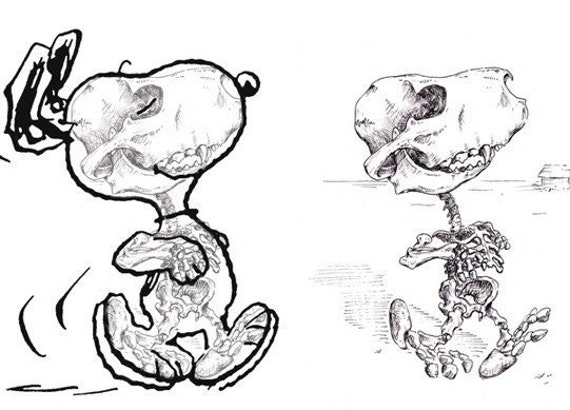 Snoopy Skeleton - KibrisPDR
