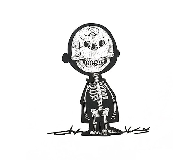 Detail Snoopy Skeleton Nomer 20
