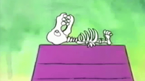 Detail Snoopy Skeleton Nomer 55