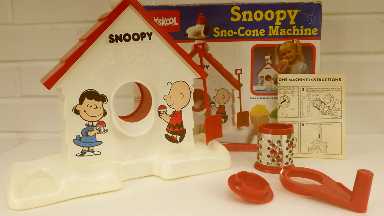 Detail Snoopy Snow Cone Machine Commercial Nomer 28