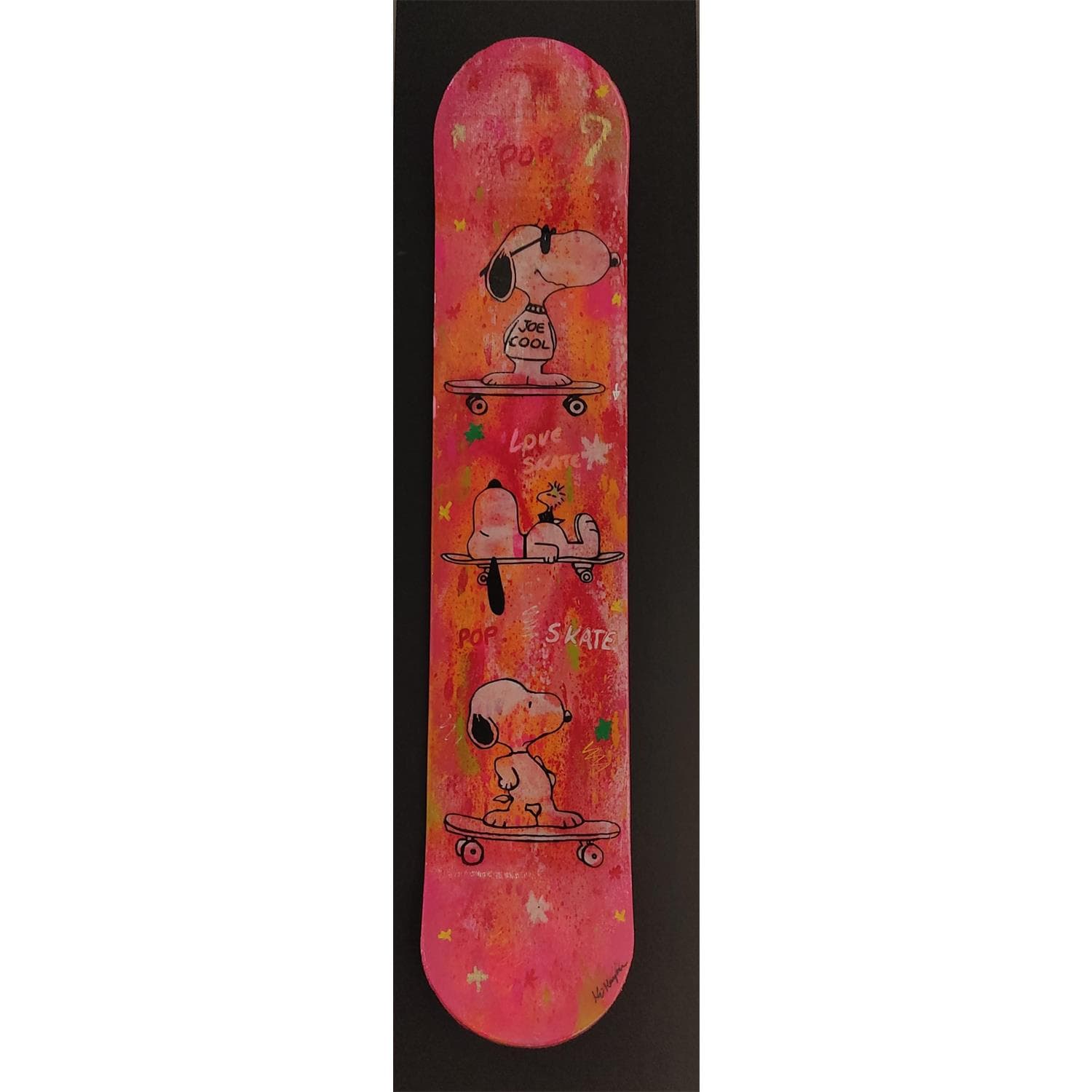 Detail Snoopy Snowboard Nomer 57