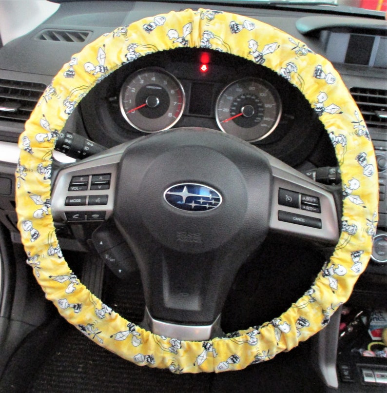 Detail Snoopy Steering Wheel Cover Nomer 6