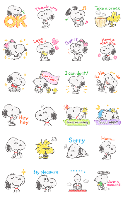 Detail Snoopy Sticker For Whatsapp Nomer 16