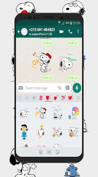 Detail Snoopy Sticker For Whatsapp Nomer 34