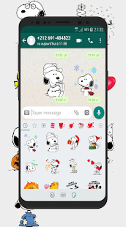 Detail Snoopy Sticker For Whatsapp Nomer 48