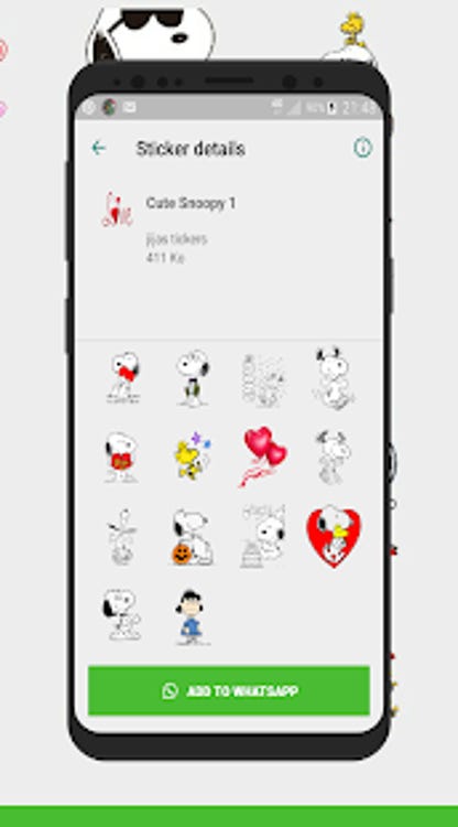 Detail Snoopy Stickers For Android Nomer 26