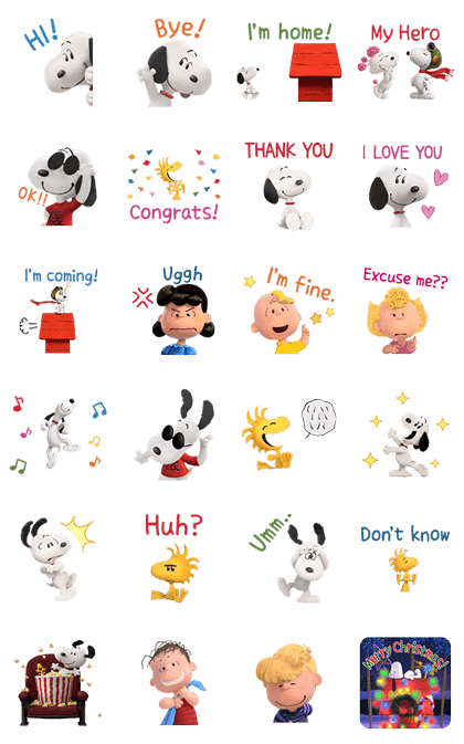 Detail Snoopy Stickers For Android Nomer 35