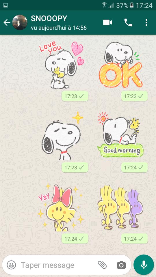 Detail Snoopy Stickers For Whatsapp Nomer 4