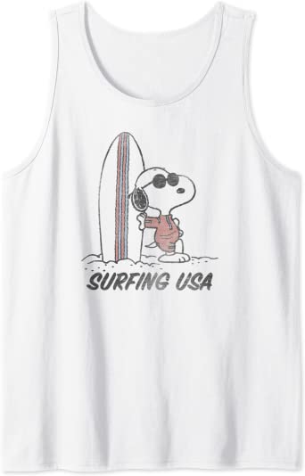 Detail Snoopy Surfing Shirt Nomer 57