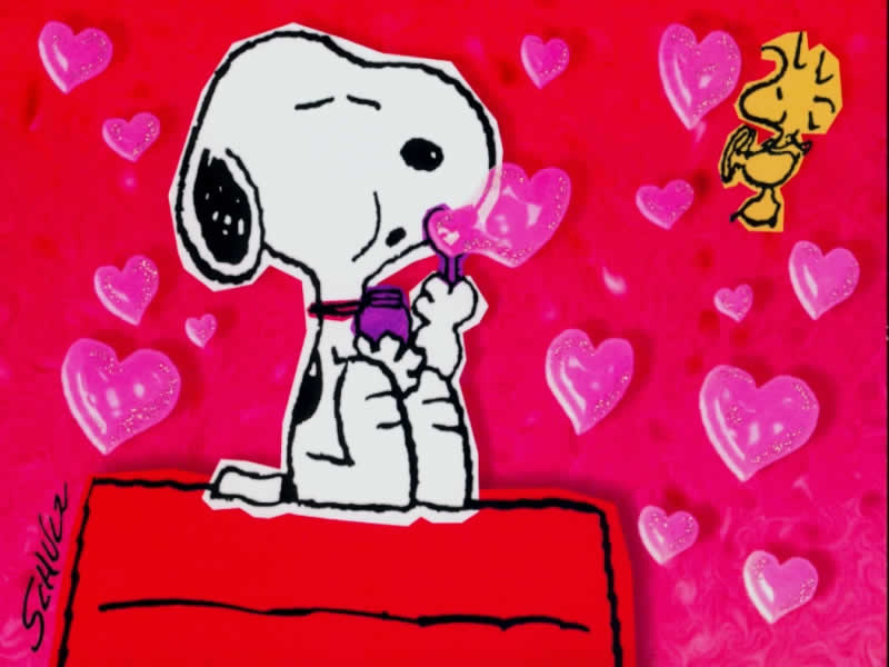 Detail Snoopy Valentines Day Wallpaper Nomer 5