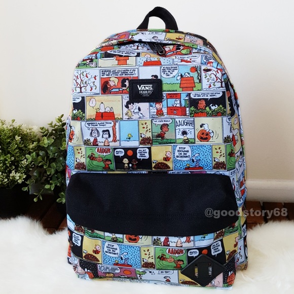 Detail Snoopy Vans Backpack Nomer 23