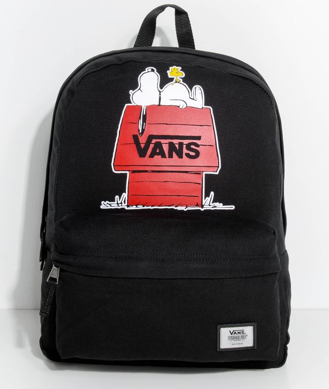 Detail Snoopy Vans Backpack Nomer 4