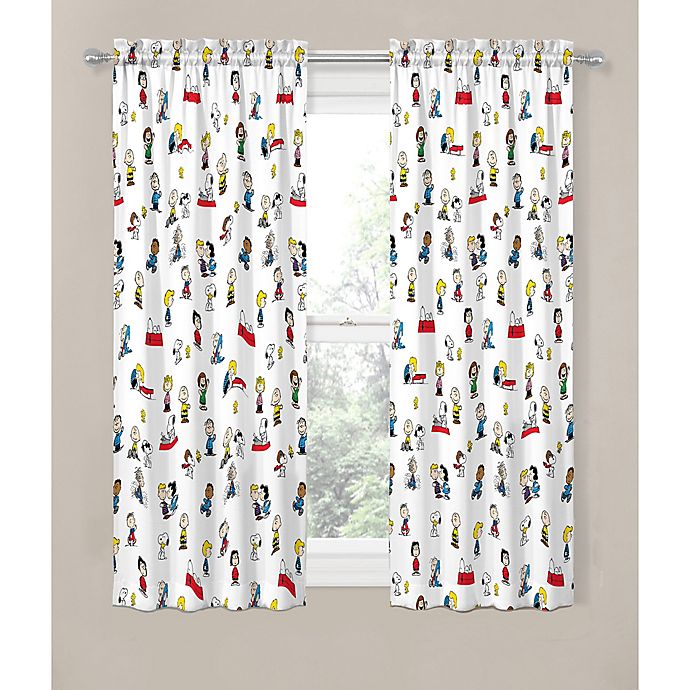 Detail Snoopy Window Curtains Nomer 2