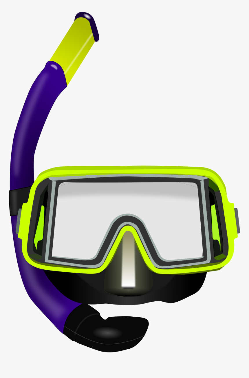 Detail Snorkel Mask Clipart Nomer 23