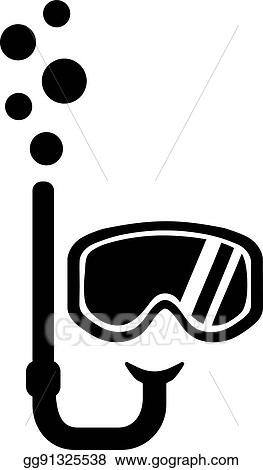 Detail Snorkel Mask Clipart Nomer 33