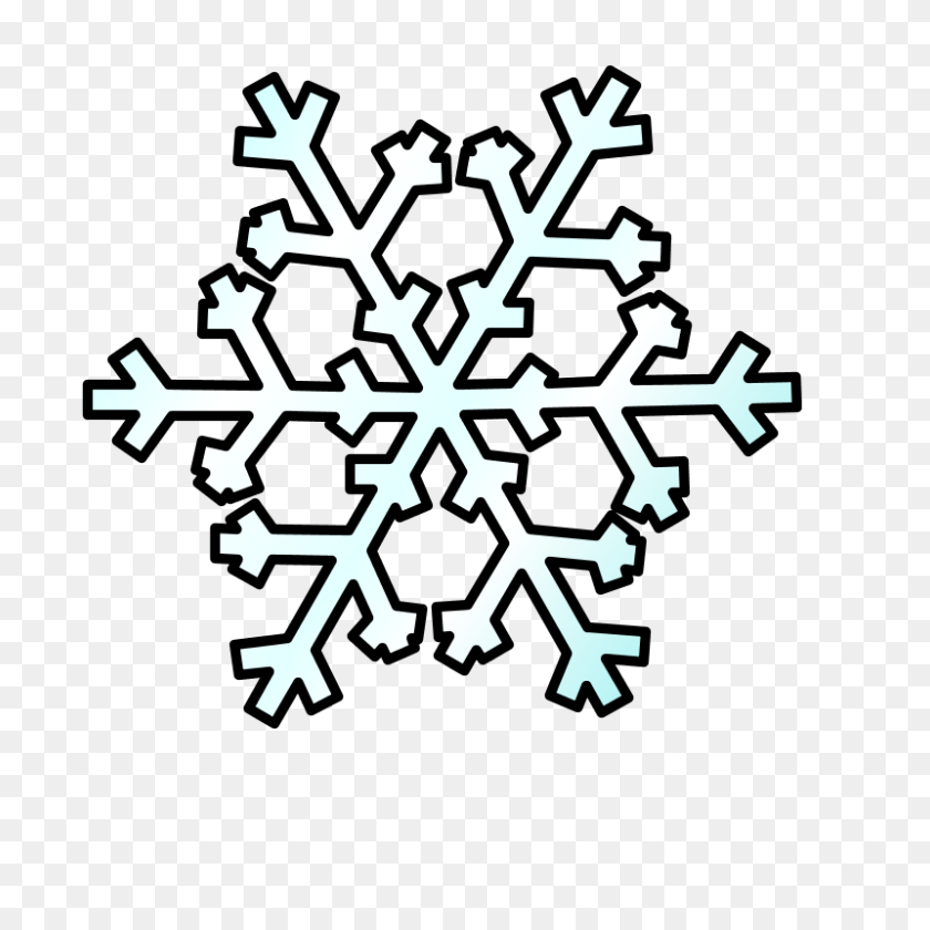 Detail Snow Clipart Black And White Nomer 35