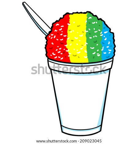 Detail Snow Cone Clipart Png Nomer 16